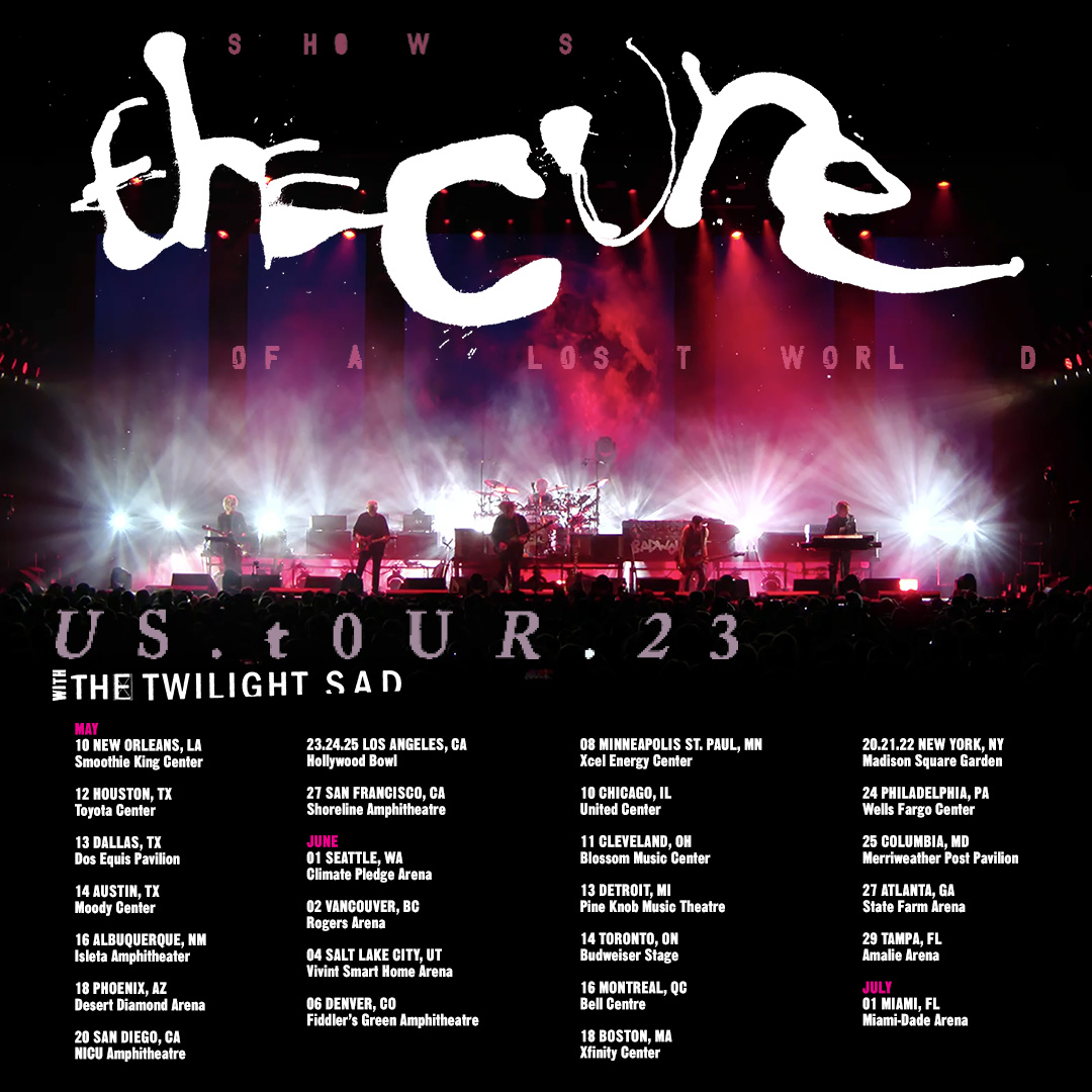 The Cure Announce 2023 North American Tour
